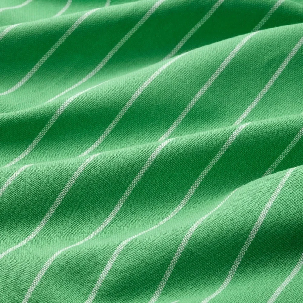 Striped Kitchen Tea Towels - Green & Blue Set